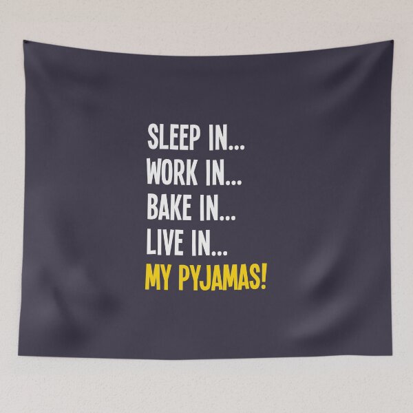 Item preview, Bake Dressed In My Pyjamas! designed and sold by VicEllisArt.