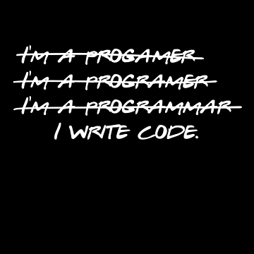 Artwork thumbnail, I Write Code Programmer by Hyper-Field