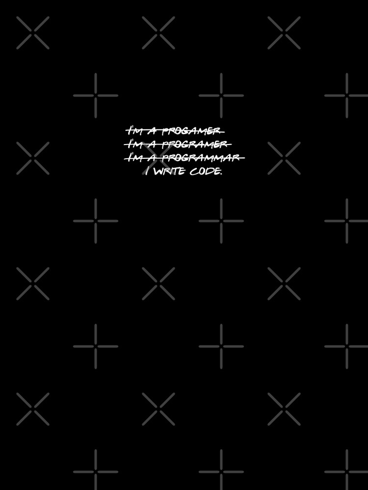 Thumbnail 5 of 5, A-Line Dress, I Write Code Programmer designed and sold by Hyper-Field.