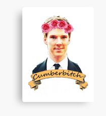 Cumberbitch shirt Canvas Print