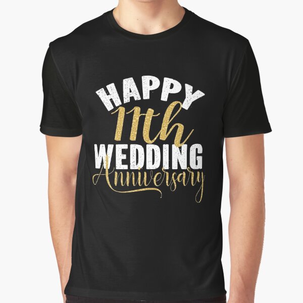 11th Wedding Anniversary Gifts For Women. Couple Shirt.-Art – Artvinatee
