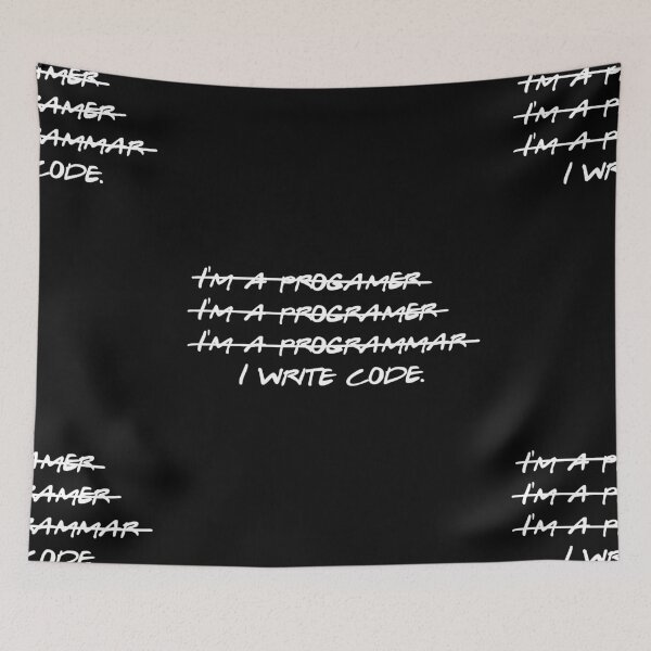 Item preview, I Write Code Programmer designed and sold by Hyper-Field.