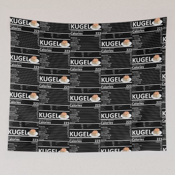 Item preview, Kugel Nutritional Value Funny Festive Holiday designed and sold by fatamyfan1.