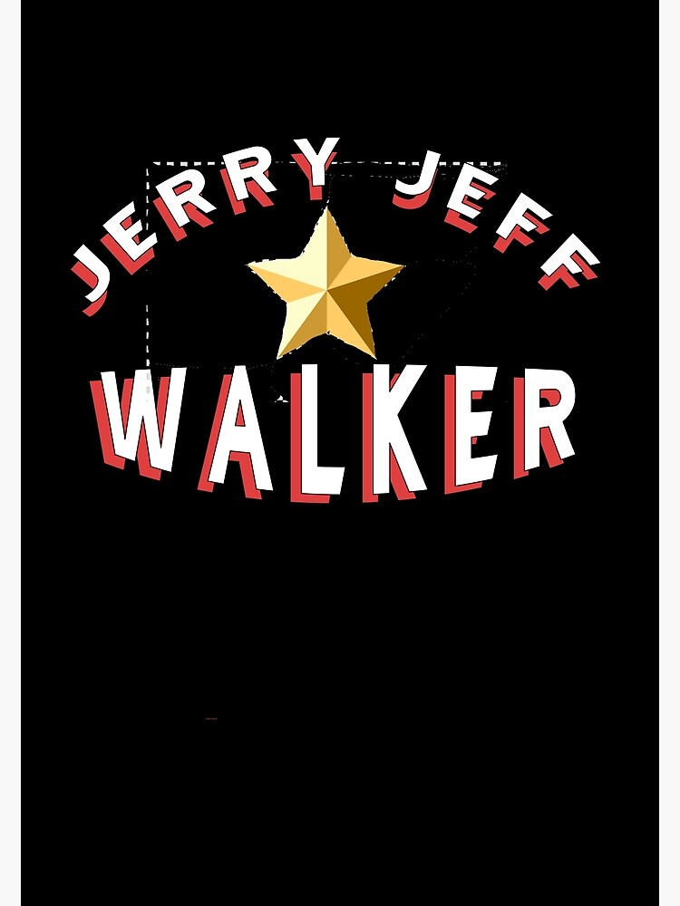 &ldquo;Jerry Jeff Walker&rdquo; Poster for Sale by BasicWear | Redbubble
