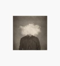 head in the clouds Art Board