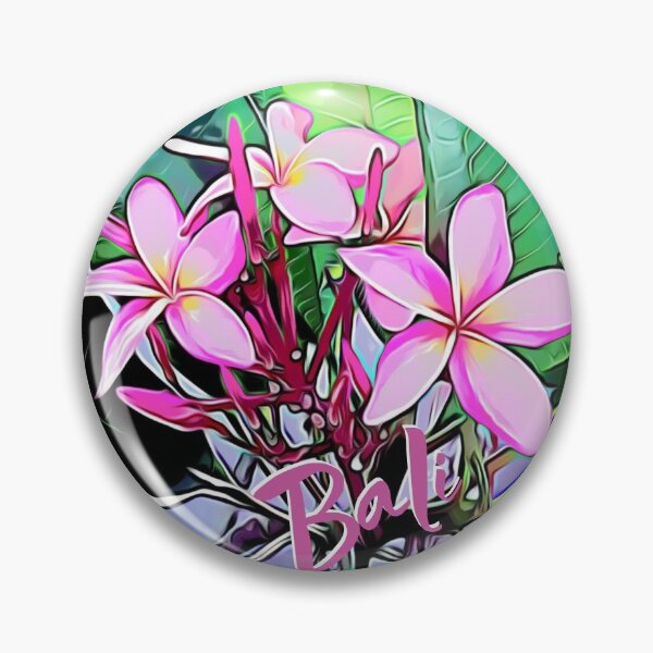 Artikelvorschau, Balinesischer Jepun - rosa Plumeria entworfen und verkauft von LittleAngy.