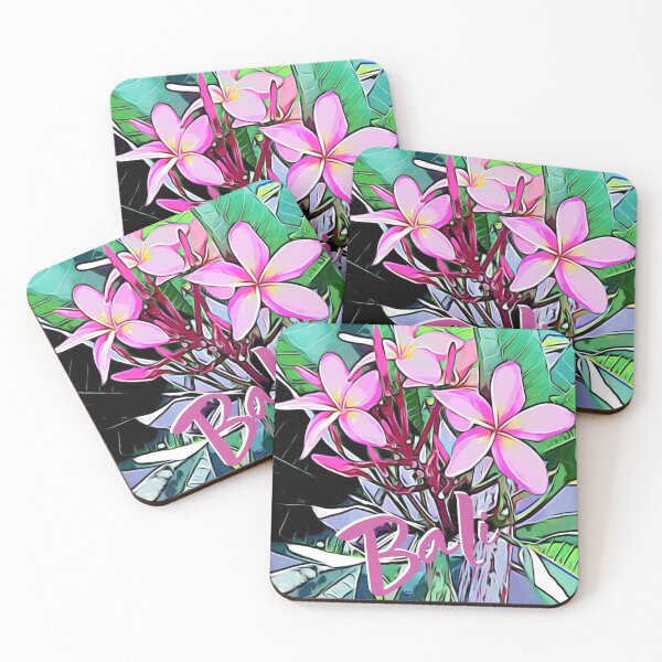Item preview, Balinese Jepun - pink plumeria designed and sold by LittleAngy.
