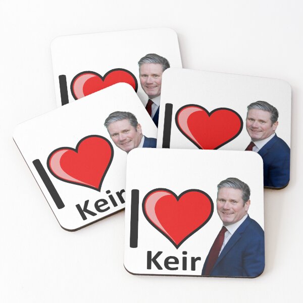 Item preview, I Love Keir Starmer designed and sold by partybitz.
