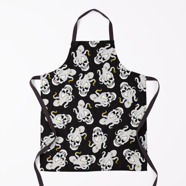 Item preview, Skull and Octopus pattern design designed and sold by miljuvarghese.