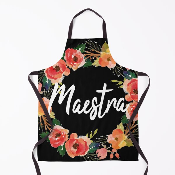 Item preview, Maestra Teacher Spanish Flower designed and sold by JackCurtis1991.