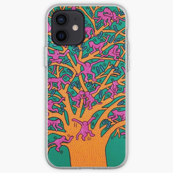 tree of monkey iPhone Soft Case