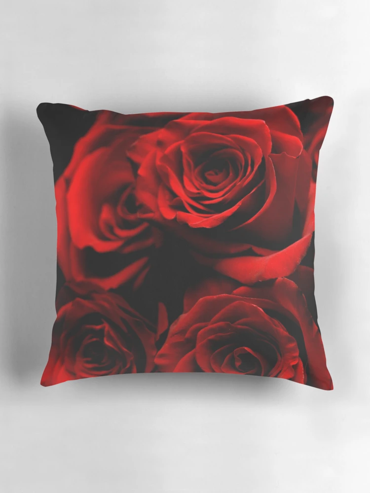 Thumbnail 3 of 4, Pillow, Red Roses designed and sold by Rokas554.