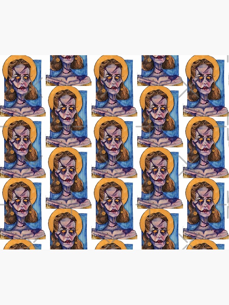 "Sarah Paulson as Nurse Ratched" Throw Blanket by weathercolor Redbubble