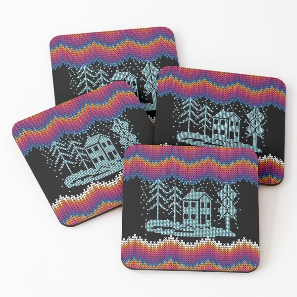 Item preview, snowy night Knit design for clothes / Apparel and Accessories designed and sold by greatatlas.