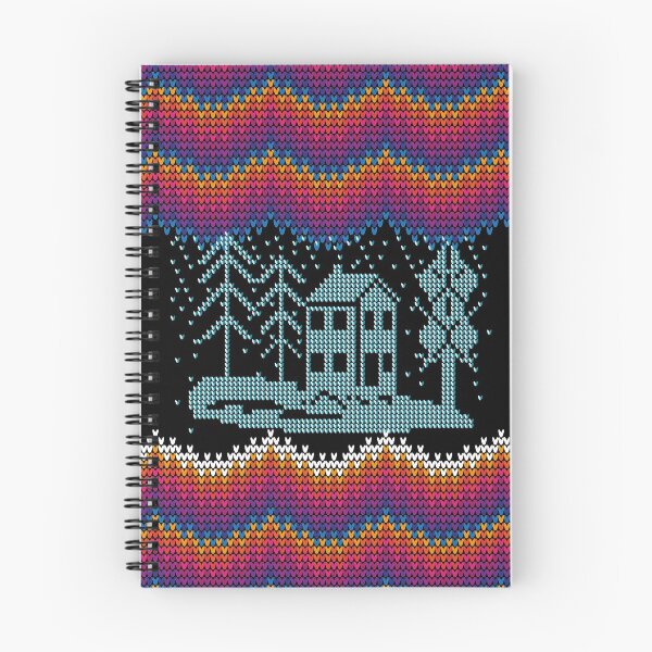 Item preview, snowy night Knit design for clothes / Apparel and Accessories designed and sold by greatatlas.
