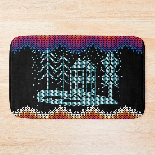 Item preview, snowy night Knit design for clothes / Apparel and Accessories designed and sold by greatatlas.