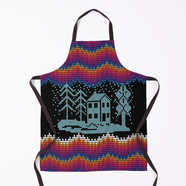Item preview, snowy night Knit design for clothes / Apparel and Accessories designed and sold by greatatlas.