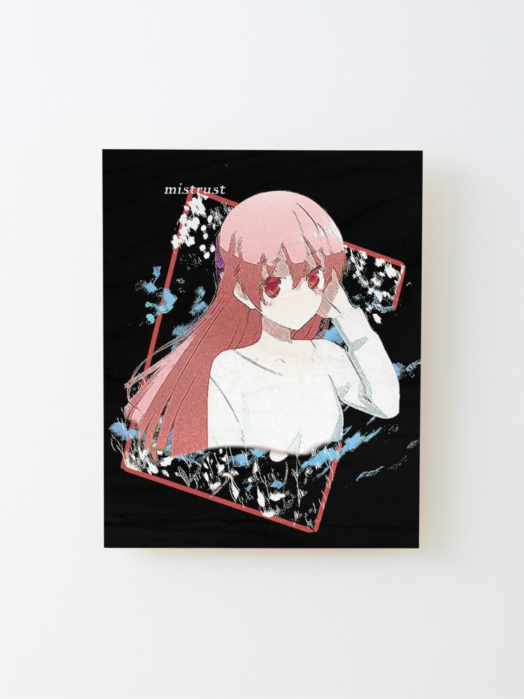 Tonikaku kawaii , scared Nasa cute fanart Art Board Print by Anna