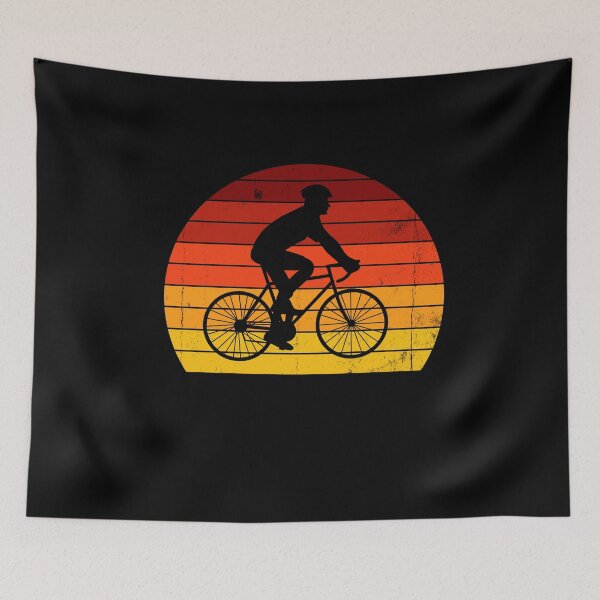 Item preview, Retro Road Bike Cyclist Gift Funny Bicycle designed and sold by Ibu83.