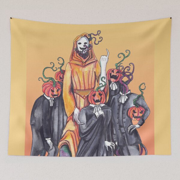 Item preview, Yellow King goes Halloween designed and sold by HintermSpiegel.