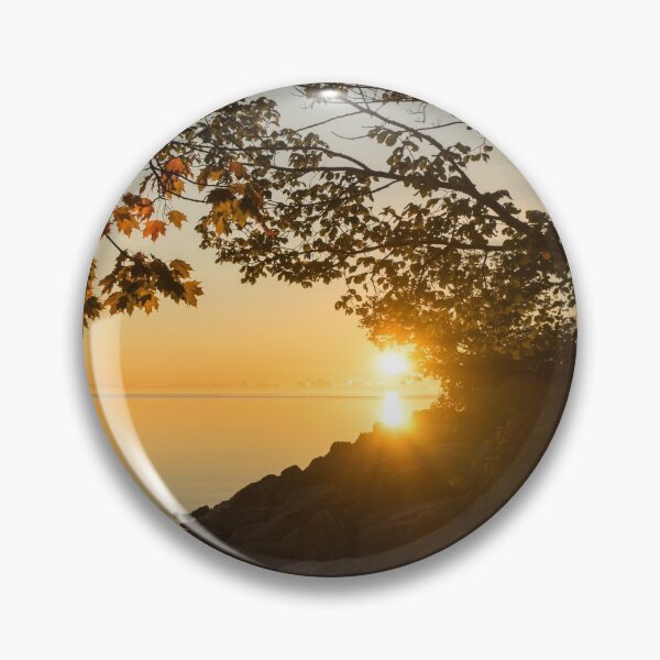 Item preview, Golden Autumn - Glorious Sunrise on the Shore  designed and sold by Georgia Mizuleva.
