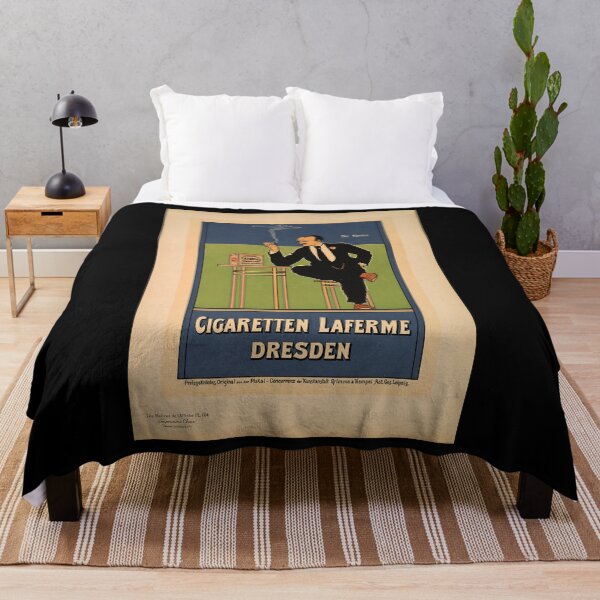 Item preview, retro cigaretten laferme dresden designed and sold by CorasPosters.