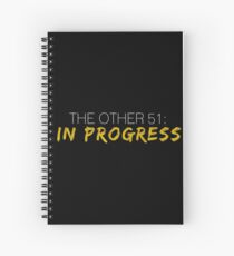 Cuaderno de espiral Trabajo en progreso