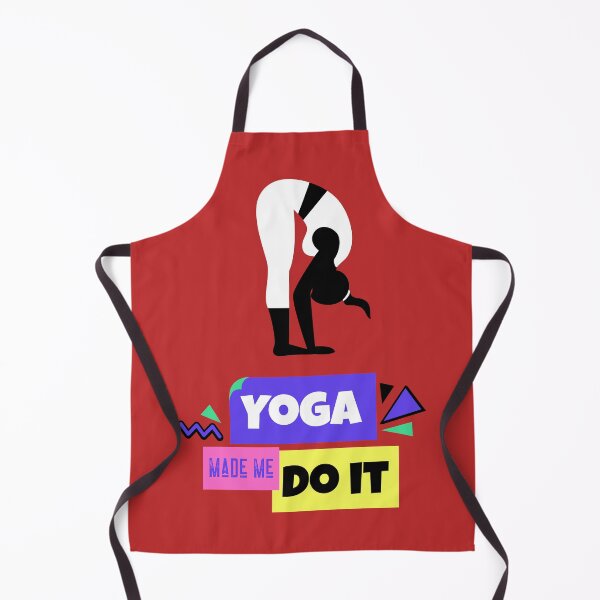 Item preview, Yoga Made Me Do It Yoga Motivation Colorful designed and sold by ChaseCoClothing.