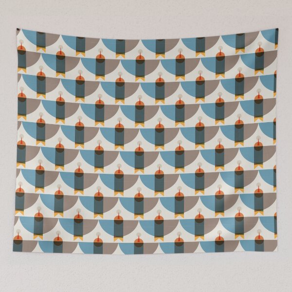 Item preview, Blue Brown Birds  designed and sold by AnnaPedren.
