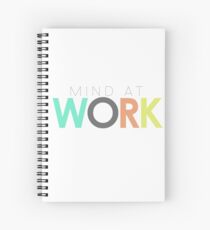 Cuaderno de espiral Mente en el trabajo