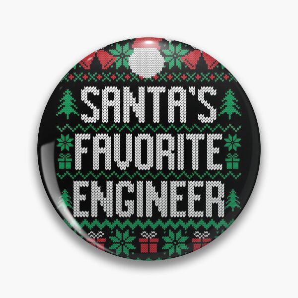 Item preview, Santa's Favorite Engineer designed and sold by Americandude.