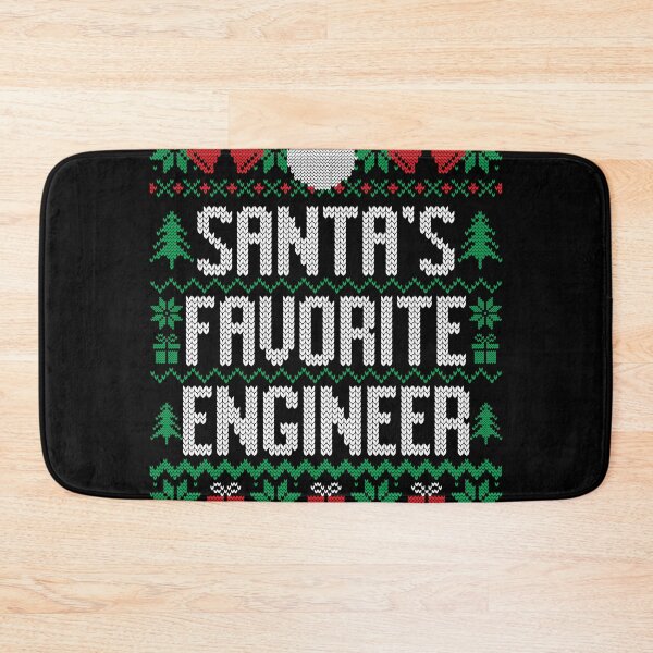 Item preview, Santa's Favorite Engineer designed and sold by Americandude.