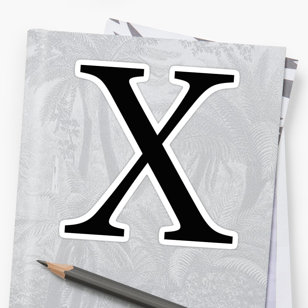  Chi Greek Letter Sticker By AdventureFinder Redbubble