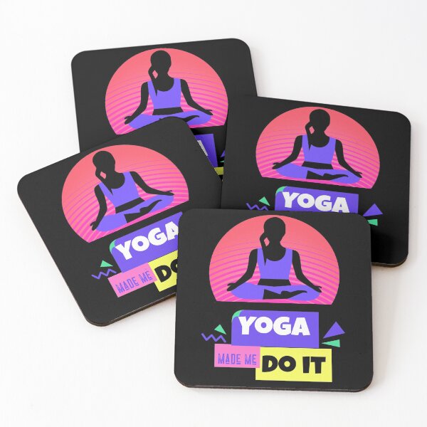 Item preview, Yoga Made Me Do It Yoga Meditation Motivation  designed and sold by ChaseCoClothing.