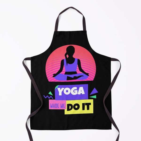 Item preview, Yoga Made Me Do It Yoga Meditation Motivation designed and sold by ChaseCoClothing.