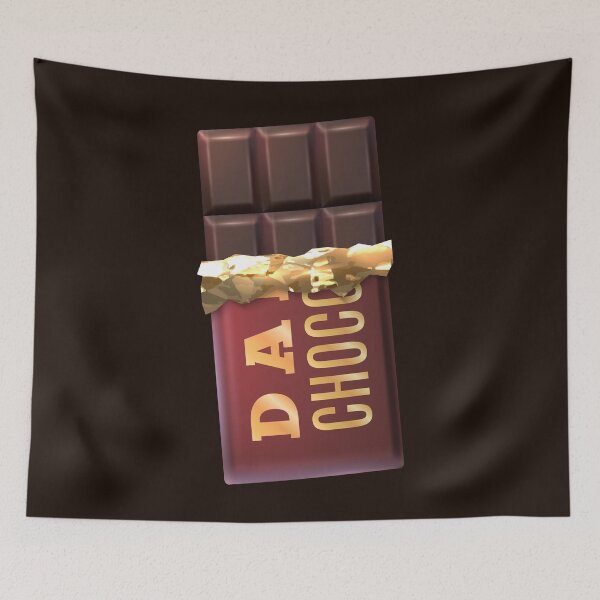 Item preview, Dark Chocolate Bar Wrapped In Foil designed and sold by Alicia Chee.