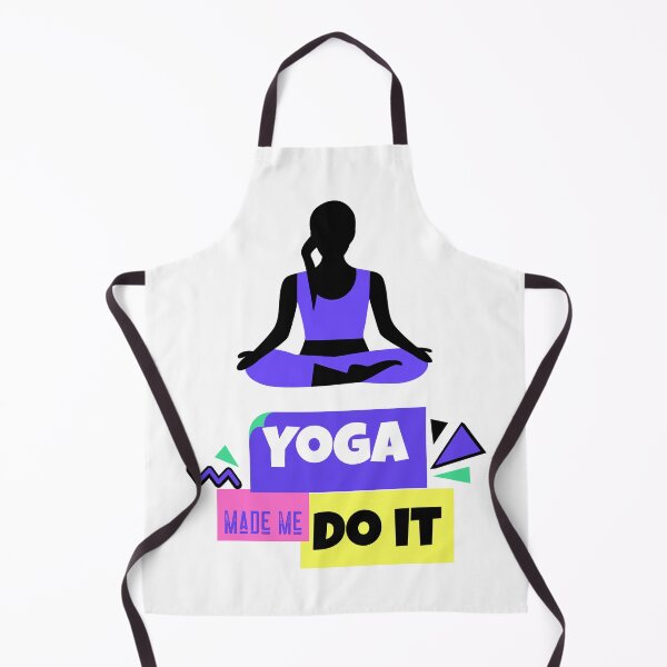 Item preview, Yoga Made Me Do It Meditation Motivation designed and sold by ChaseCoClothing.