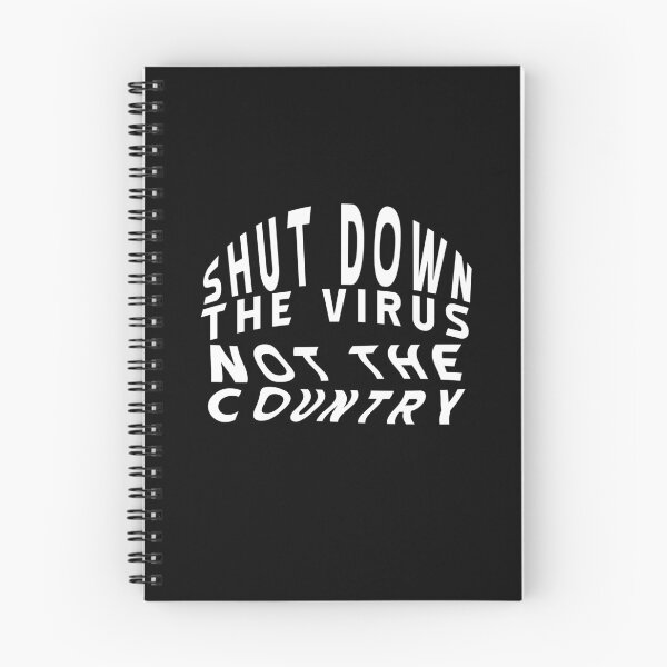 Item preview, Shut down the virus not the country designed and sold by BasicWear.