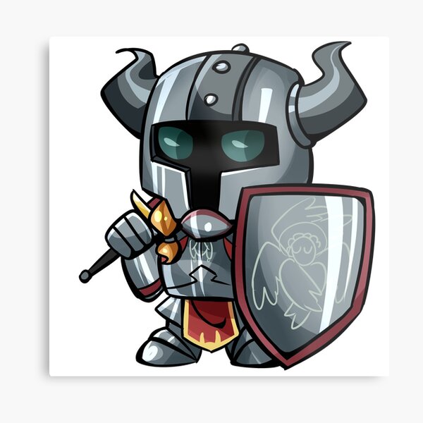 Sir Rodrick, the Paladin - Ananias Metal Print