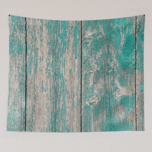 Item preview, Rustic Western Country Turquoise Blue Teal Barnwood designed and sold by IamTrending.