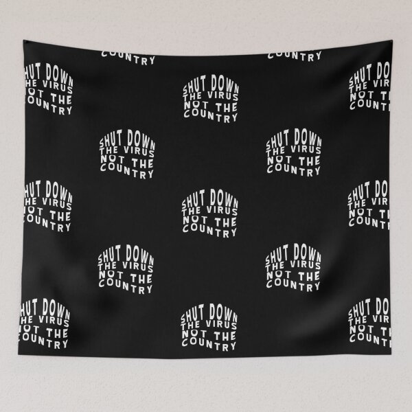 Item preview, Shut down the virus not the country designed and sold by BasicWear.