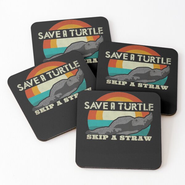 Item preview, Skip a Straw save a Turtle Save the Turtles designed and sold by Sioox.