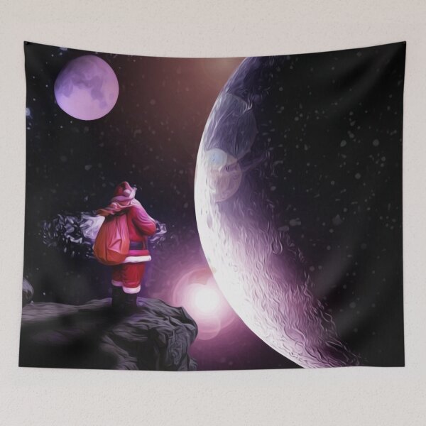 Item preview, Santa in the space designed and sold by Soumilya.