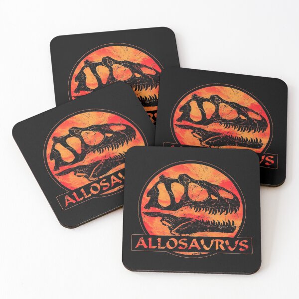 Item preview, Allosaurus fossil designed and sold by NicGrayGraphic.