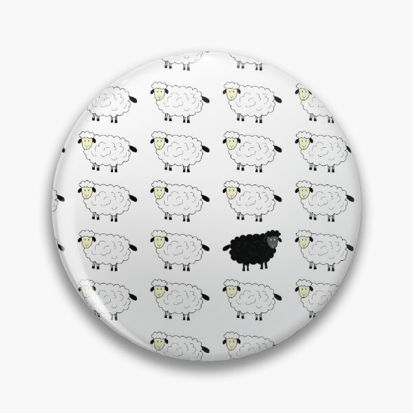 Item preview, Black Sheep (for Magnets and Stickers choose Medium or larger!) designed and sold by taniasofia.