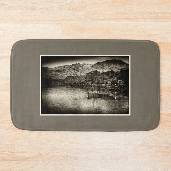 Item preview, Old Fishing Boat Beara Peninsula West Kerry Seascape Art Print designed and sold by ROADTROOPER.