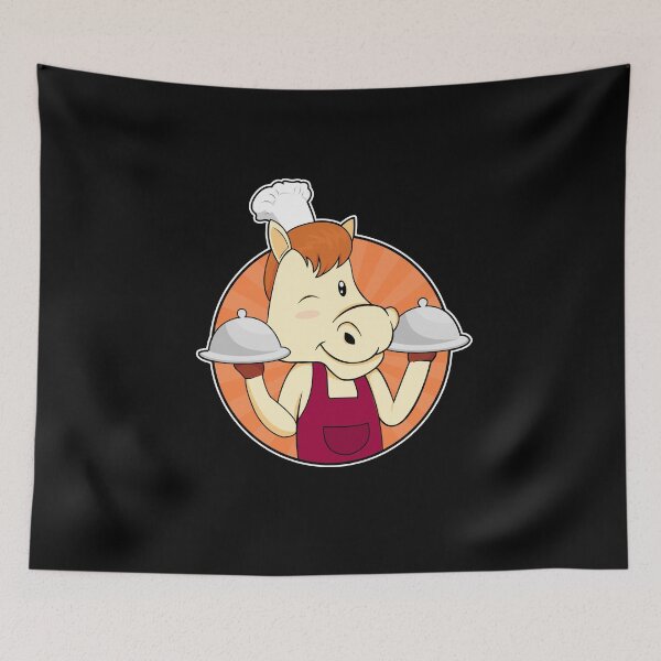 Item preview, Horse Cook Cloche Cooking designed and sold by Snabdesign84.
