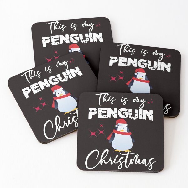 Item preview, This Is My Penguin Christmas - Funny Cute Penguin with a Santa Hat Gift Ideas designed and sold by leo121687.