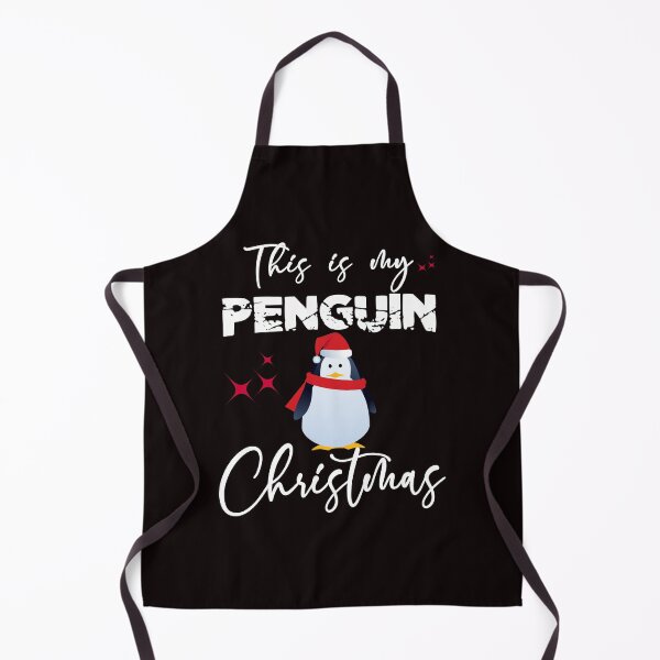 Item preview, This Is My Penguin Christmas - Funny Cute Penguin with a Santa Hat Gift Ideas designed and sold by leo121687.