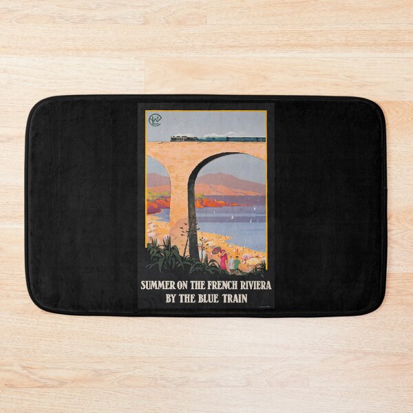 Item preview, retro The Blue Train designed and sold by CorasPosters.